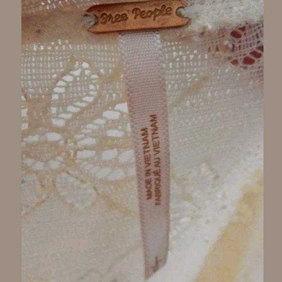 Free People Daisy Godet Stretch Lace Mini Dress - Picture 3 of 4